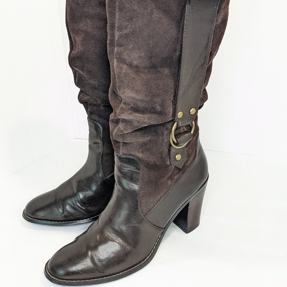 Rampage leather knee high boots - Picture 15 of 16